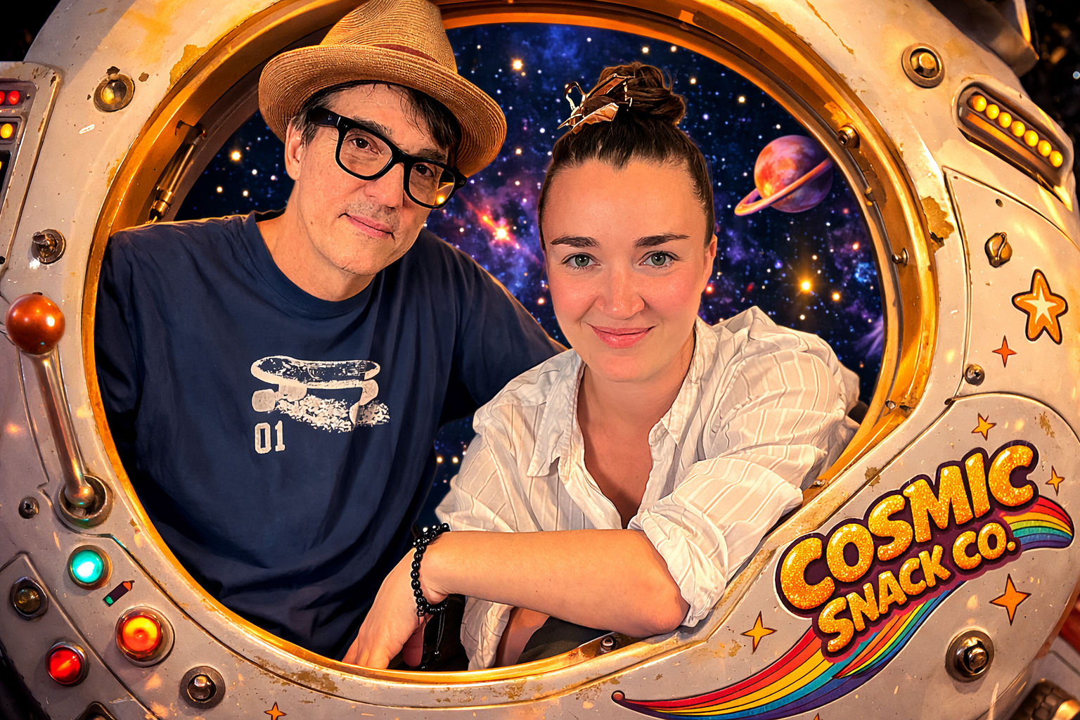 Katherine Loisel and Happy Montana — Cosmic Snack Company